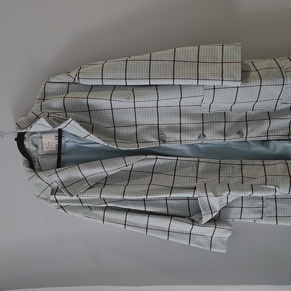 A New Day houndstooth car coat